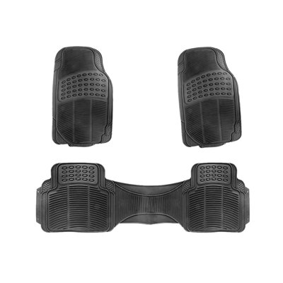 Piso De Goma 3 Piezas - Flexibles - Anti-Deslizante.  Benton