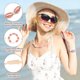 thumbnail image 3 of Conjunto de Collar y Pulsera de Concha Uxcell, Collares de Concha Ajustables Hechos a Mano, Joyería Bohemia de Playa de Verano para Mujeres y Hombres, Naranja Plata, 3 of 7