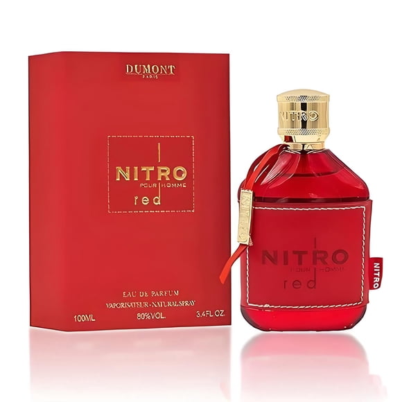 Perfume NITRO RED de ocpcrn, Eau de Parfum para hombre, 100 ml