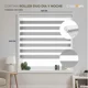 thumbnail image 1 of Cortina Roller Duo Día Noche Persiana Ventana 140x240cm Gris, 1 of 9