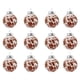 thumbnail image 1 of 12 Bolas Navideñas De 2,4 Pulgadas Con Diseño De Vaca, Multifuncionales, Temática Occidental, Marrón Y Blanco, 1 of 5
