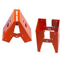 Magideal - Abrazadera De Refuerzo De 2 Piezas, Soporte De Carpintería, Clip De Fijación, Abrazadera De Fijación De Soporte De Carpintería, Abrazadera De Sujeción