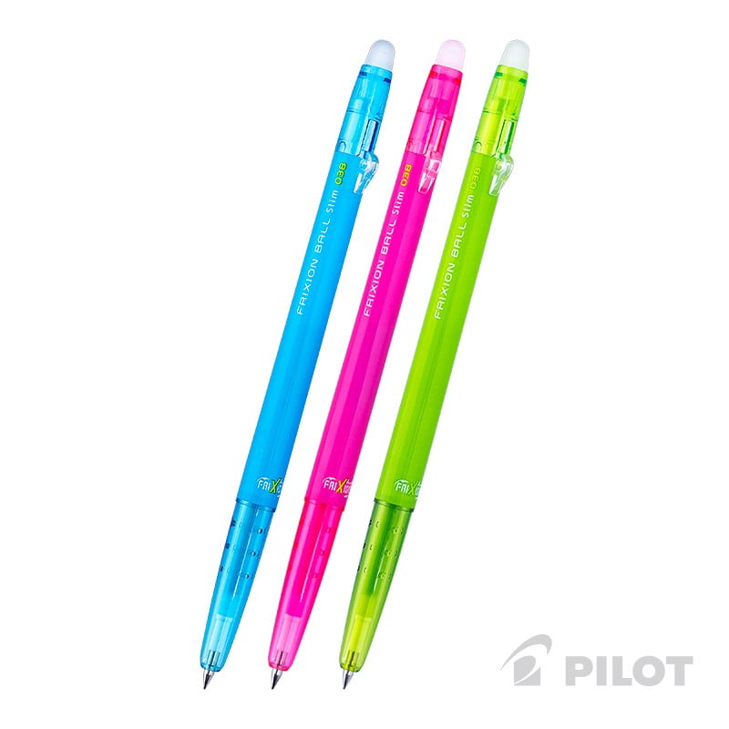 Pilot - Lápiz Gel Frixion Slim 0.38 3u