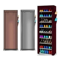 Genérico - Zapatero Organizador De Zapatos 9 Pisos 30 Pares Con Funda