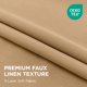thumbnail image 4 of Cortinas térmicas Joydeco Beige Blackout 132 x 275 cm con 2 paneles, 4 of 9