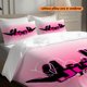 thumbnail image 1 of 3pcs JUL Printed Duvet Cover Set Breathable Polyester Bedding - Perfect for Christmas and Halloween Decorations, 1 of 1