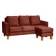 thumbnail image 4 of Seccional Venecia Intercambiable Tela Velvet Chocolate, 4 of 5