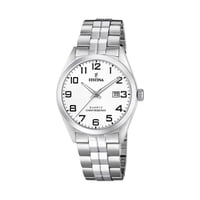 Reloj F20437/1 Festina Blanco Hombre Acero Clasico