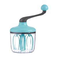 Bothyi - Batidor Manual De Crema De Huevo Para Cocinar, Hornear, Hacer Espuma De Mano Para Pasteles De Cocina, Café Verde