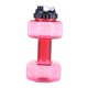 thumbnail image 2 of Fitness Dumbbells Weight Botella De Bebidas De Agua Fuerte 2200ml Rojo, 2 of 5