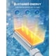 thumbnail image 5 of Fuente para piscina POOLHACKER solar con LED de doble cabezal y control remoto, 5 of 9