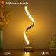 thumbnail image 4 of 1pc Modern Desk Lamp LED Wood Table Lamp, Bedroom Bedside Night Light, Dimmable LED Lighting For Creative Home Decor, 4 of 4