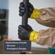 thumbnail image 5 of Guantes MIRA Safety XL CBRN resistentes a químicos, color negro, 5 of 7