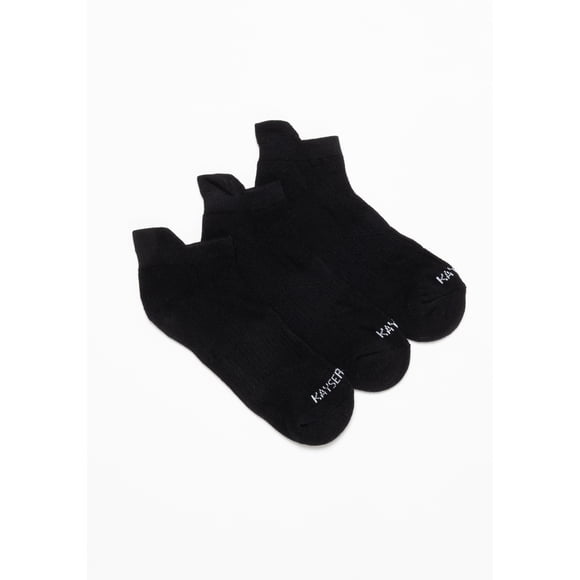 Pack 3 Calcetines Tobilleros Algodón Mujer Kayser  99.MP3712-NEG