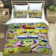 thumbnail image 1 of 3D Cartoon S-Sponge-bob Bedding Sets exquisite bed supplies set duvet cover bed comforter set bedding set luxury birthday gift, 1 of 5