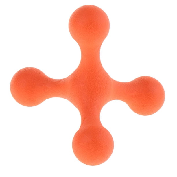 Mascota Perro Juguete Cachorro Masticar Juego Al Aire Libre Entrenamiento Plástico Diente Juguete Naranja