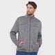 thumbnail image 3 of Polerón Hombre Tejido Full Zipper Gris Claro Corona, 3 of 5