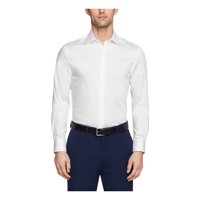 Camisa De Vestir Tommy Hilfiger, Corte Ajustado, Sarga Elástica, Blanca