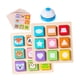 thumbnail image 3 of Juguete De Juego De Mesa A Juego De Colores Con Forma De Rompecabezas De Madera Para Niños Y Niñas, 3 of 5