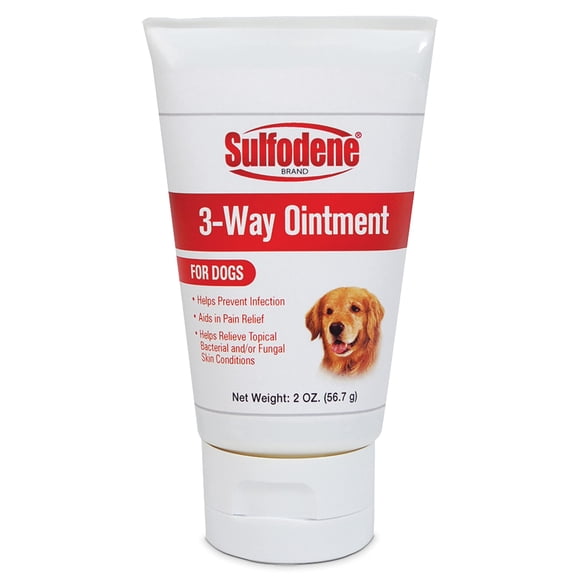 Pomada para el cuidado de heridas con sulfodeno para cortes de perro, 60 ml