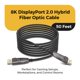 thumbnail image 2 of Cable DisplayPort OREI 15,24 m 8K 54 Gbps VRR, 2 of 9