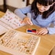 thumbnail image 2 of Set Sellos Madera Letras Números Melissa & Doug Deluxe, 2 of 3