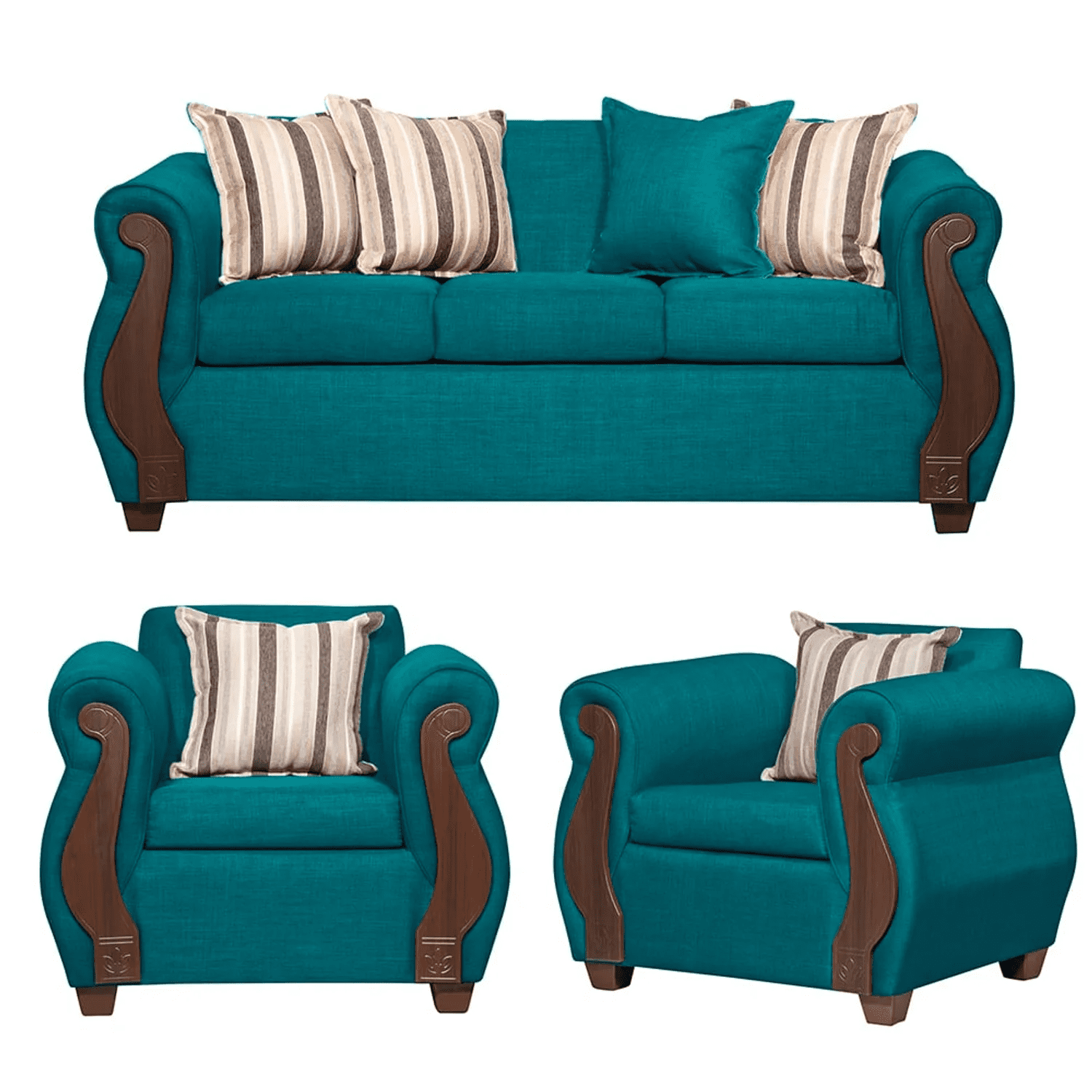 Ruzam Mobel - Juego De Living 3-1-1 Begoña Calipso