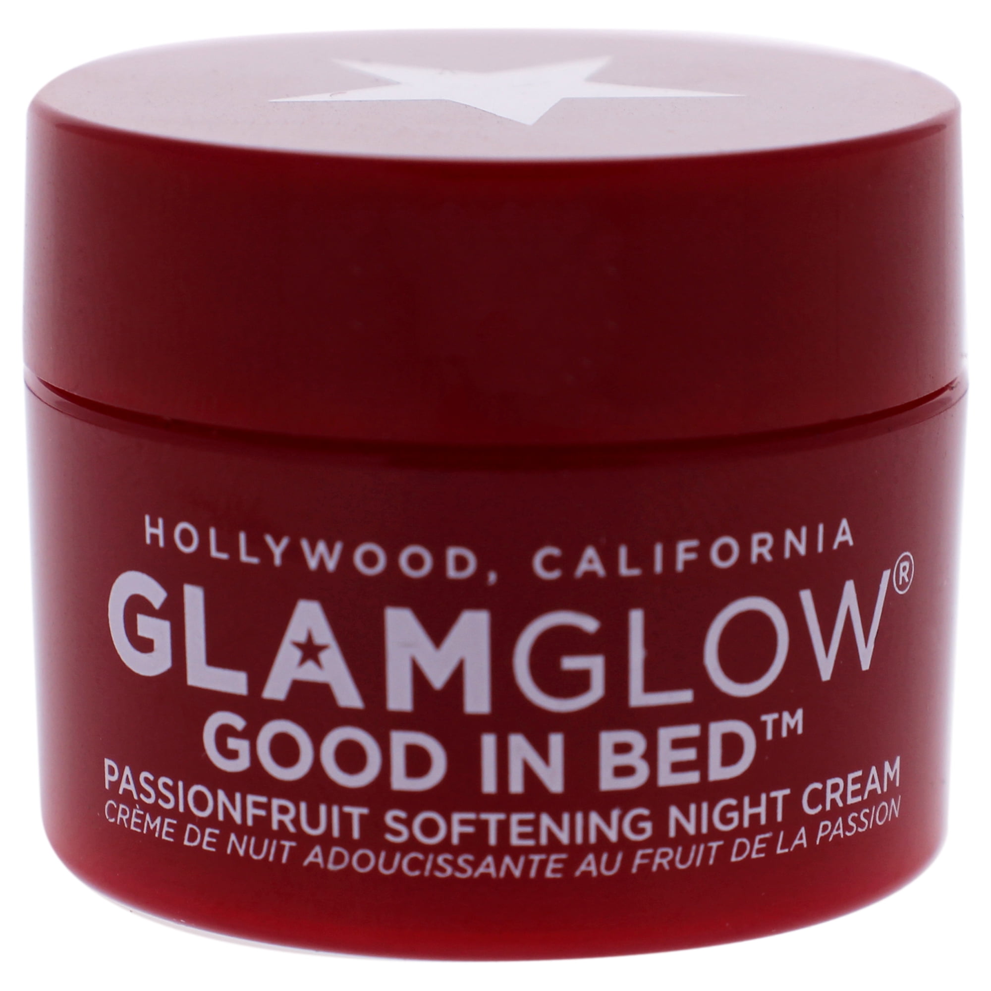 Glamglow - Crema De Noche Suavizante De Maracuyá Good In Bed De Para Mujeres - 0,17 Oz De Crema