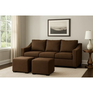 Jerkhome - Sofa Dream 3C + 2P Café