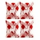 thumbnail image 1 of Pack 4 Fundas de Cojín Navidad peludos 45x45cm 15nb4, 1 of 3