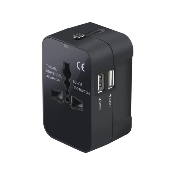 Adaptador de Viaje Universal Enchufe a Corriente