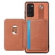 thumbnail image 4 of Funda Billetera Tejida para Samsung Galaxy S20 FE con Soporte y Tarjetero Marrón, 4 of 4