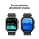 thumbnail image 5 of Apple Watch Ultra 2 GPS + Cellular 49mm titanio natural Natural banda titanio Milanese Loop L, 5 of 8