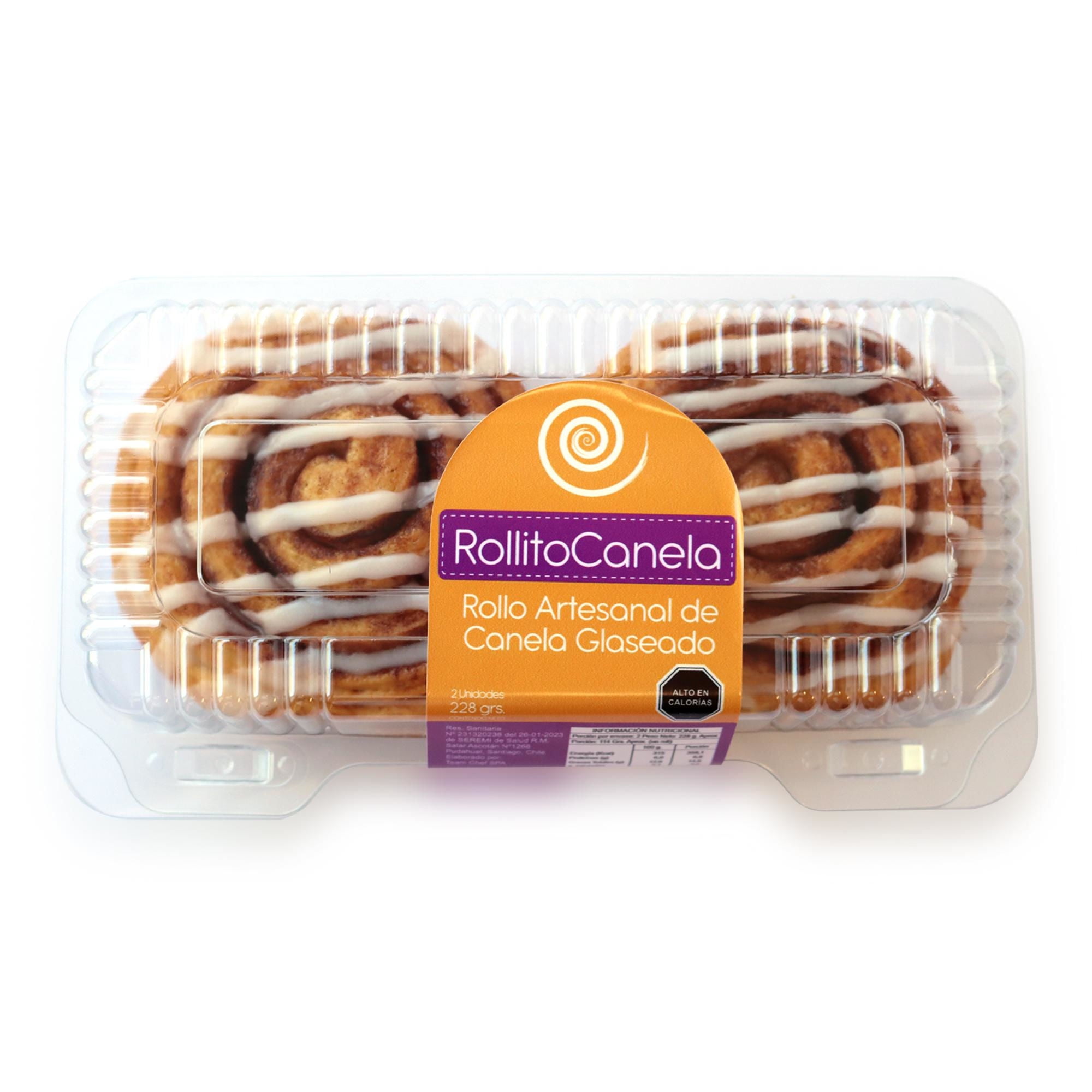 Rollo Canela Artesanal 2 Un 210 g Rollito Canela