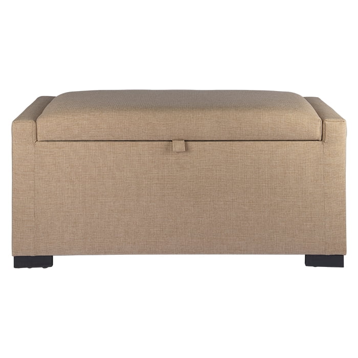 Máxima Design - Banqueta Con Baúl Leyzy Beige Delta 40x55x105 Cm