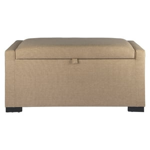 Máxima Design - Banqueta Con Baúl Leyzy Beige Delta 40X55X105 Cm