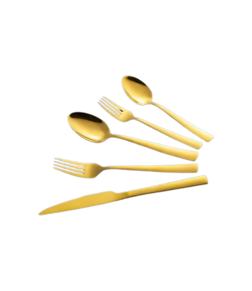 Genérico - Cuchilleria Dorado Para Cocina Hogar