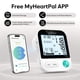 thumbnail image 2 of Monitor de presión arterial Easy@Home con Bluetooth y App, 2 of 9