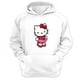 thumbnail image 1 of Polerón Canguro Gatita Kitty Blanco Talla S Unisex, 1 of 3