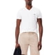 thumbnail image 1 of Camiseta Lacoste de Algodón Pima con Cuello en V Blanca Talle XS, 1 of 4