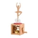thumbnail image 3 of Caja De Música De Madera Figura En Miniatura única Decoración De Mesa Para El Escritorio Del Hogar Boda Baile, 3 of 3
