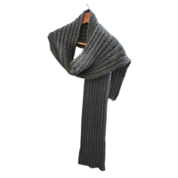 Genérico - Bufanda Cuello Estilo Punto Ingles Elegante Invierno Viento