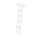 thumbnail image 1 of Enrejado De Metal Para Jardín, Enrejado Para Plantas Trepadoras, Flores, Enredaderas, 160 Cm, Color Blanco, 1 of 5