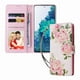 thumbnail image 1 of FOXDOCK Funda Tipo Cartera Floral para Samsung Galaxy S20 FE 2022 ,Funda con Tapa de Cuero PU, Protección Antigolpes con Ranuras para Tarjetas y Soporte, 1 of 5