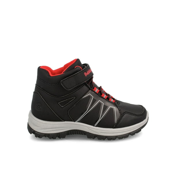 Botín Niño Bubblegummers Charman Negro-Rojo