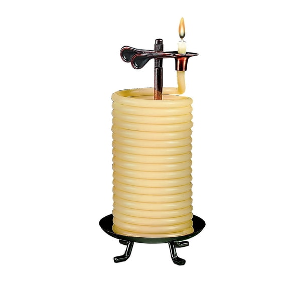 Candle Candle by the Hour, cera de abejas vertical de 80 horas