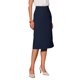 thumbnail image 4 of INSPIRE CHIC Falda Lápiz Elegante para Mujer con Cintura Alta y Abertura Trasera para Trabajo y Uso Casual M Azul Marino, 4 of 5