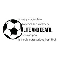 Rienda Libre Graphics - Decomural Football Life Sports Ws-43024