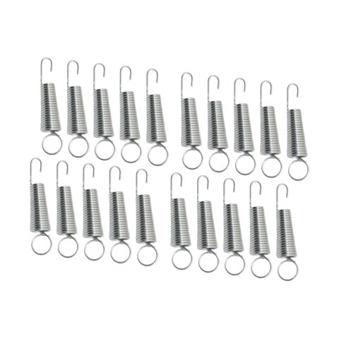 Magideal - 20 Mordazas De Banco, Resortes De Repuesto, Resorte De Tensión, Repuesto Para Accesorios Manuales, Resorte De Reparación De Tensión De Alta Resistenci