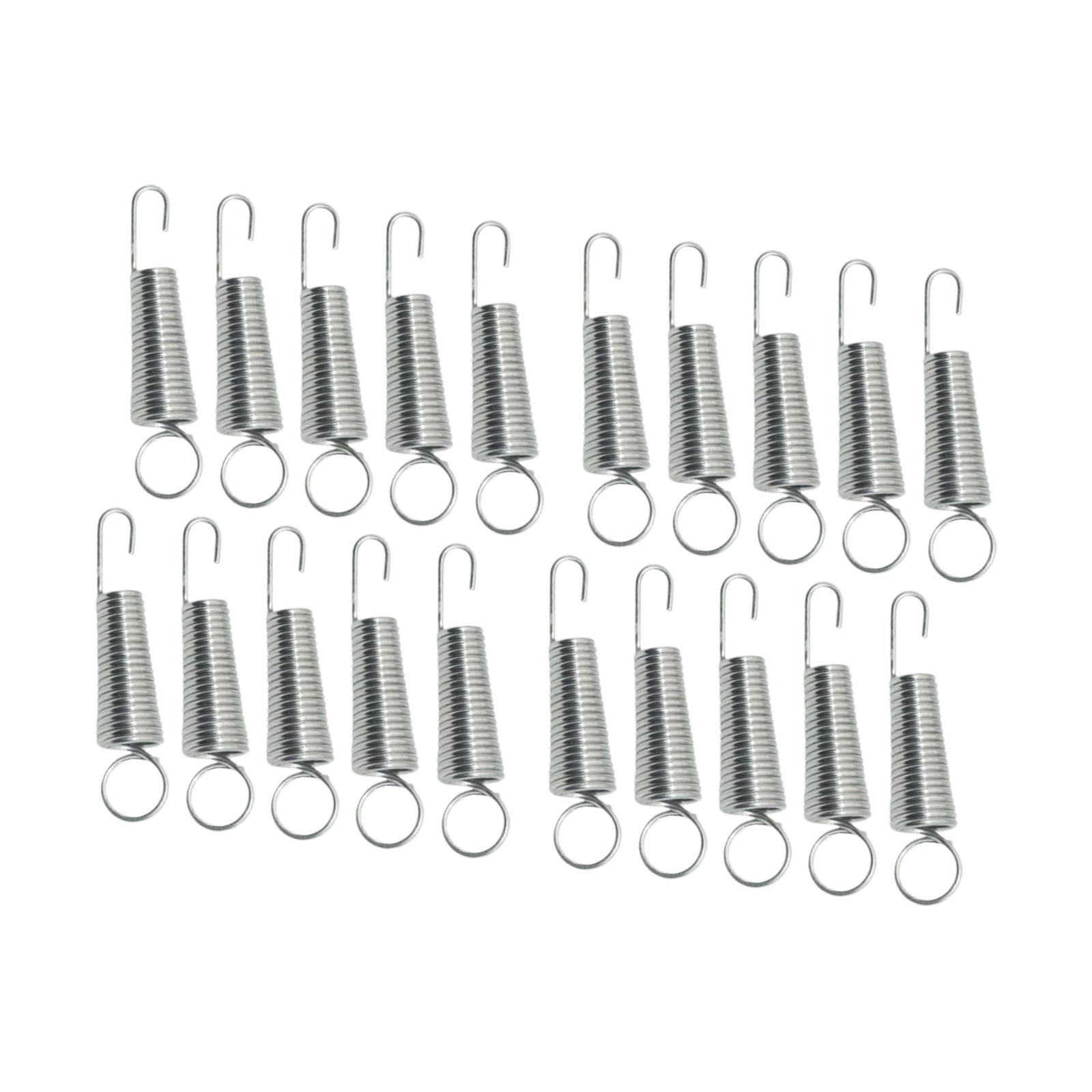 Magideal - 20 Mordazas De Banco, Resortes De Repuesto, Resorte De Tensión, Repuesto Para Accesorios Manuales, Resorte De Reparación De Tensión De Alta Resistenci